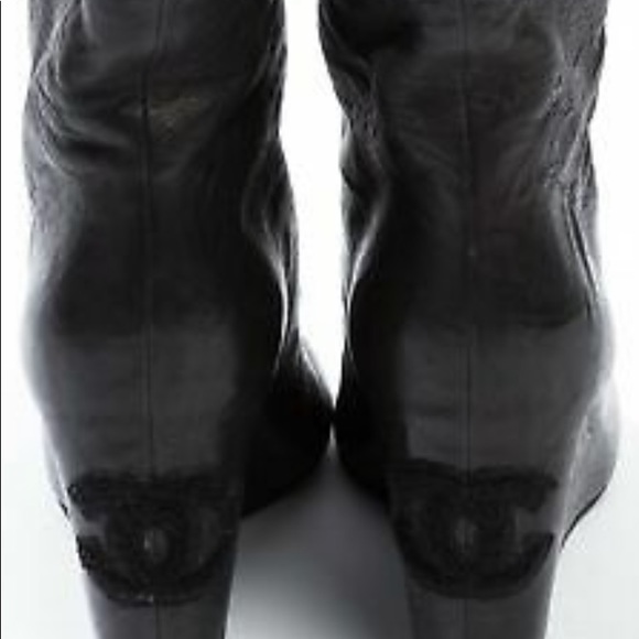 Authentic Chanel Wedges - Picture 4 of 8